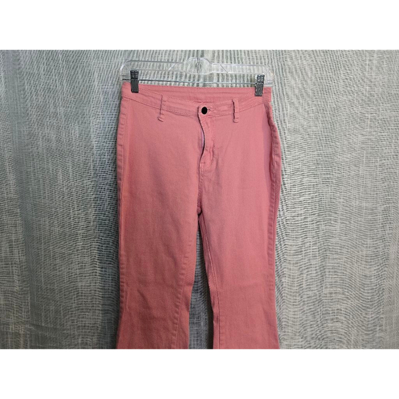 Women's Unbranded Flare Jeans Size M Pink - Picture 3 of 9